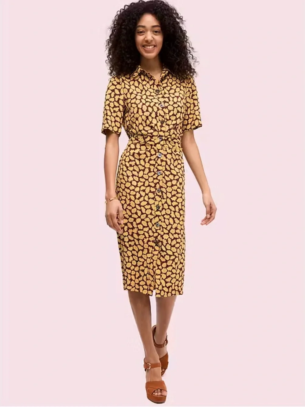 Kate Spade Sunny Bloom Shirt Dress Size 2